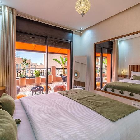 L'Atlas - Appartement Authentique A Gueliz Marakéš Exteriér fotografie