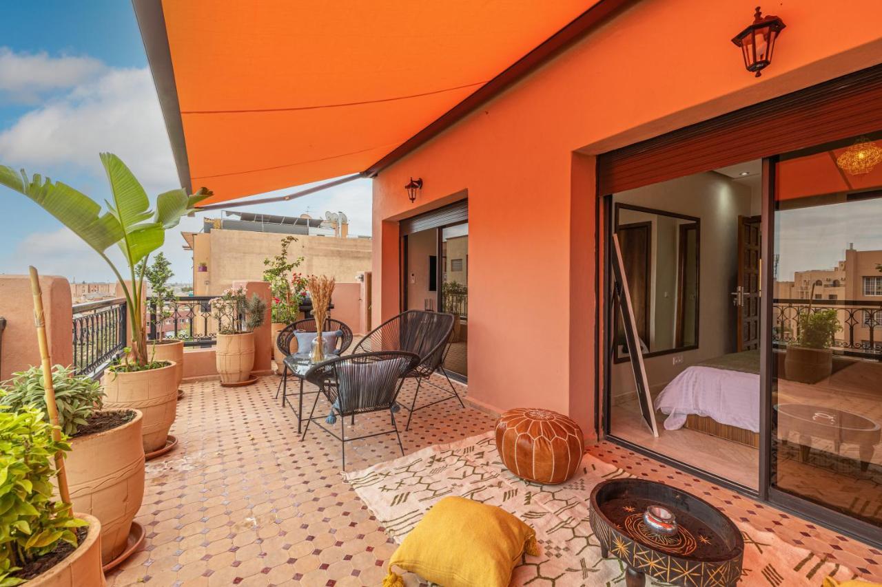 L'Atlas - Appartement Authentique A Gueliz Marakéš Pokoj fotografie