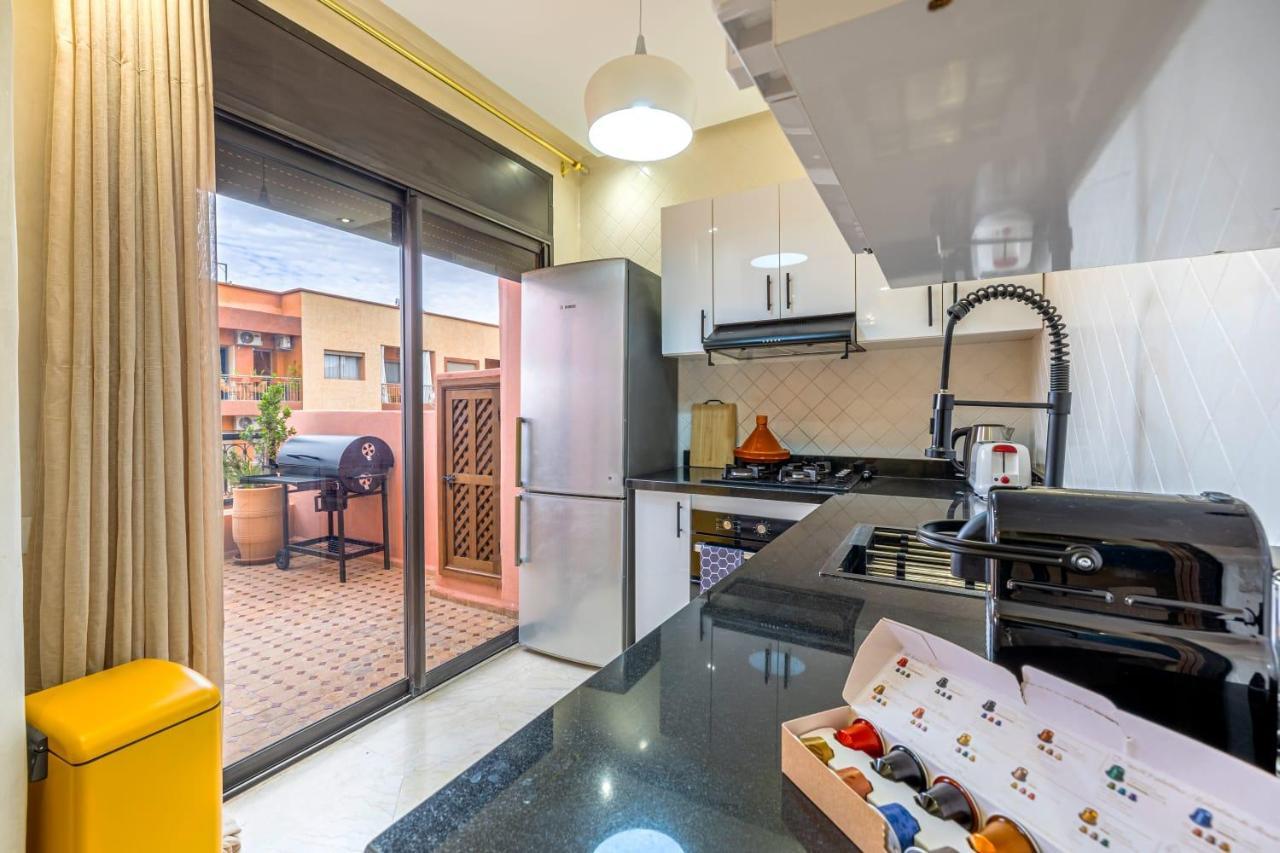 L'Atlas - Appartement Authentique A Gueliz Marakéš Exteriér fotografie