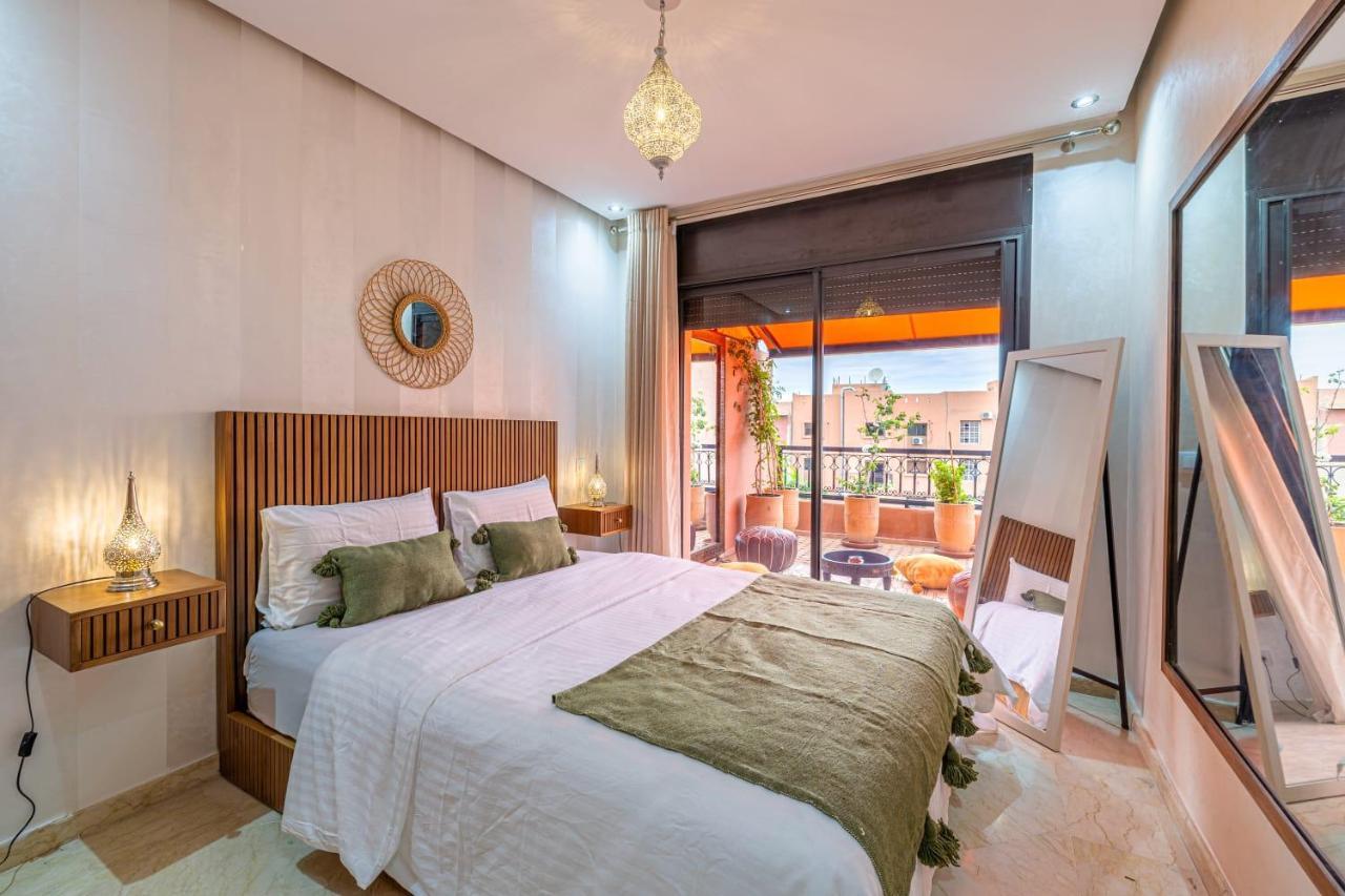L'Atlas - Appartement Authentique A Gueliz Marakéš Exteriér fotografie
