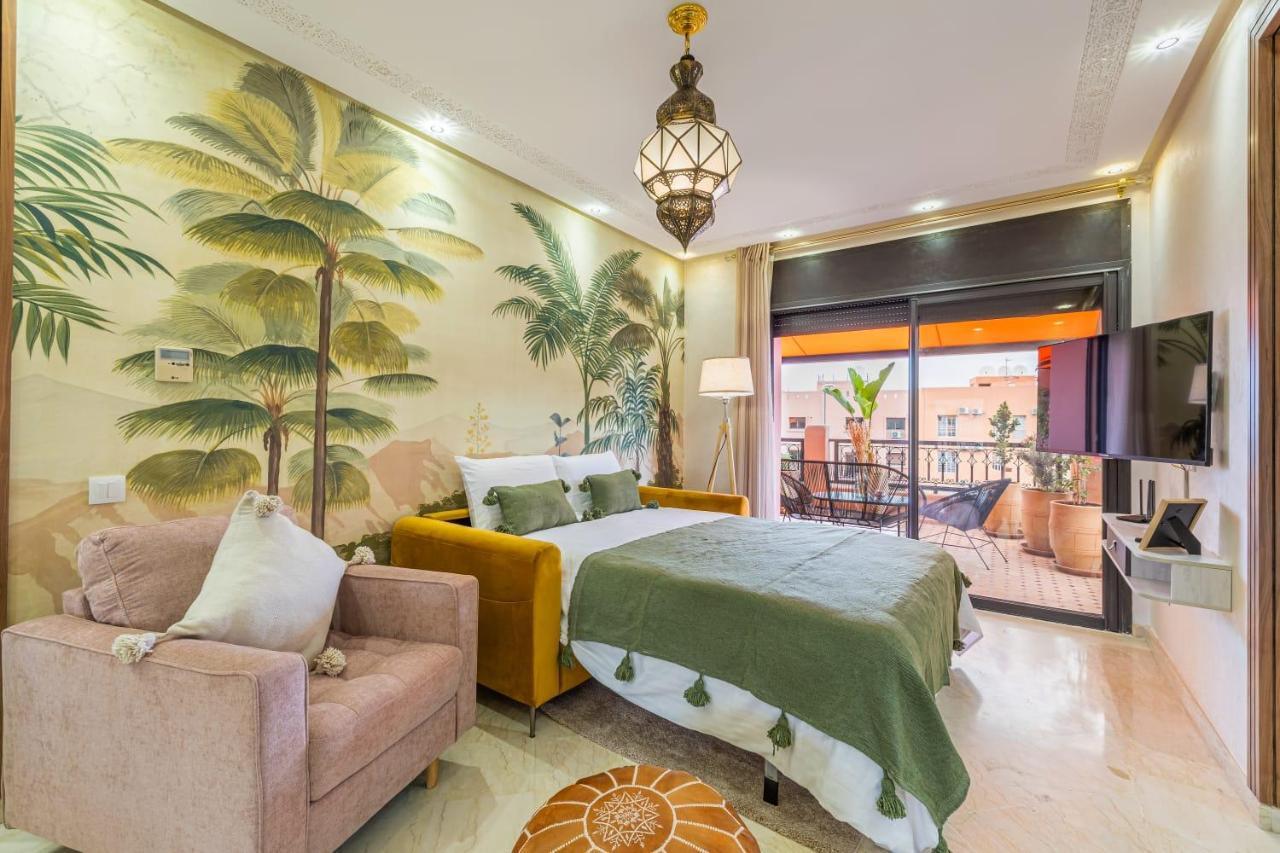 L'Atlas - Appartement Authentique A Gueliz Marakéš Exteriér fotografie