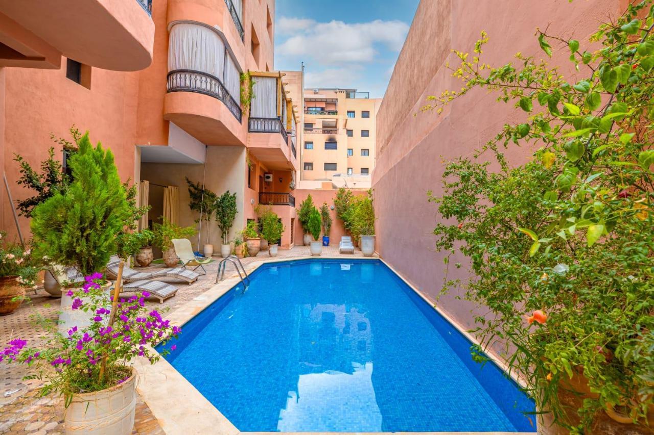 L'Atlas - Appartement Authentique A Gueliz Marakéš Exteriér fotografie
