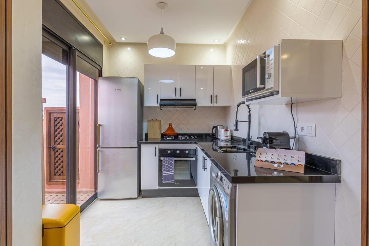 L'Atlas - Appartement Authentique A Gueliz Marakéš Exteriér fotografie