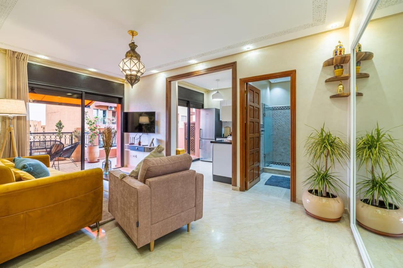 L'Atlas - Appartement Authentique A Gueliz Marakéš Exteriér fotografie